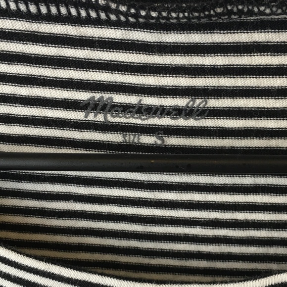 Madewell Stripe Knot Front Tee - Picture 5 of 6